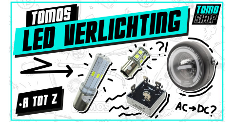 LED lampen op een Tomos?! 